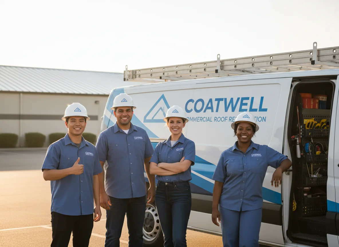 Commercial roof coating company in Foreston, MN